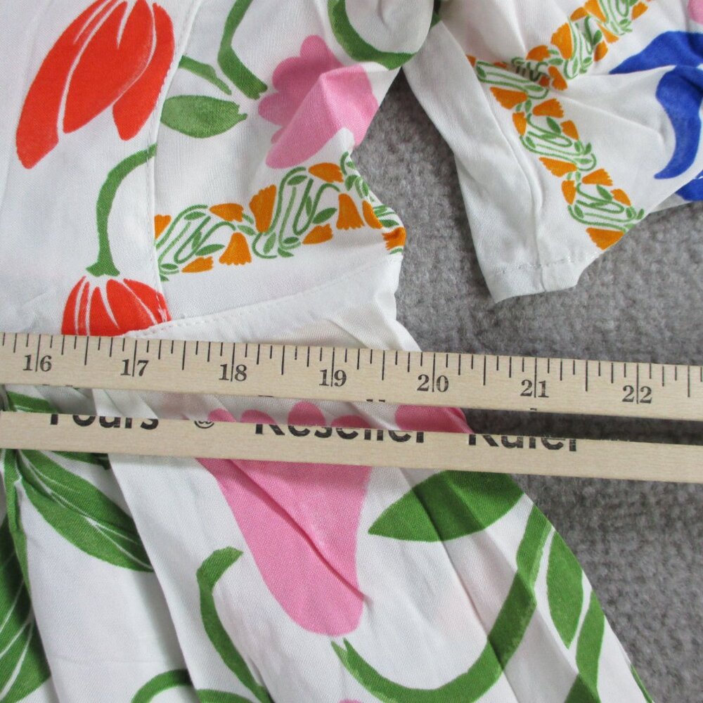 HeyChic Calantha Multicolour Floral Mini Dress Womens AU 12 US 8 Printed NWT - Picture 9 of 11